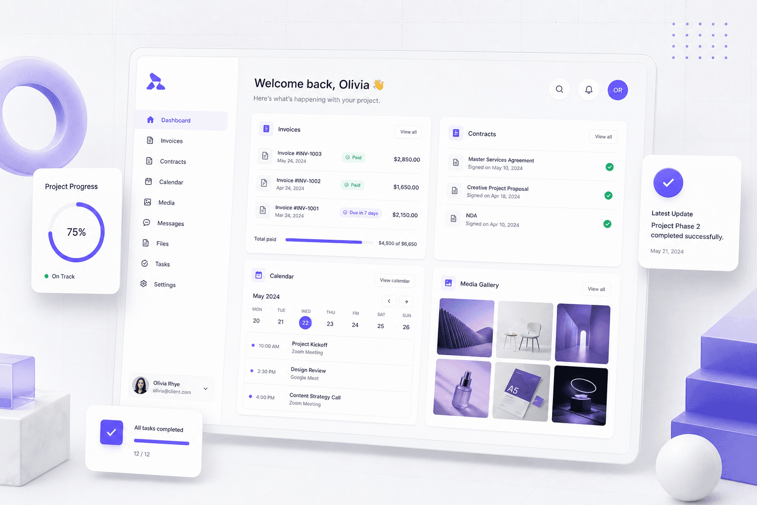 Découvrez votre espace client VJO Studio : tout ce dont vous avez besoin, au même endroit
