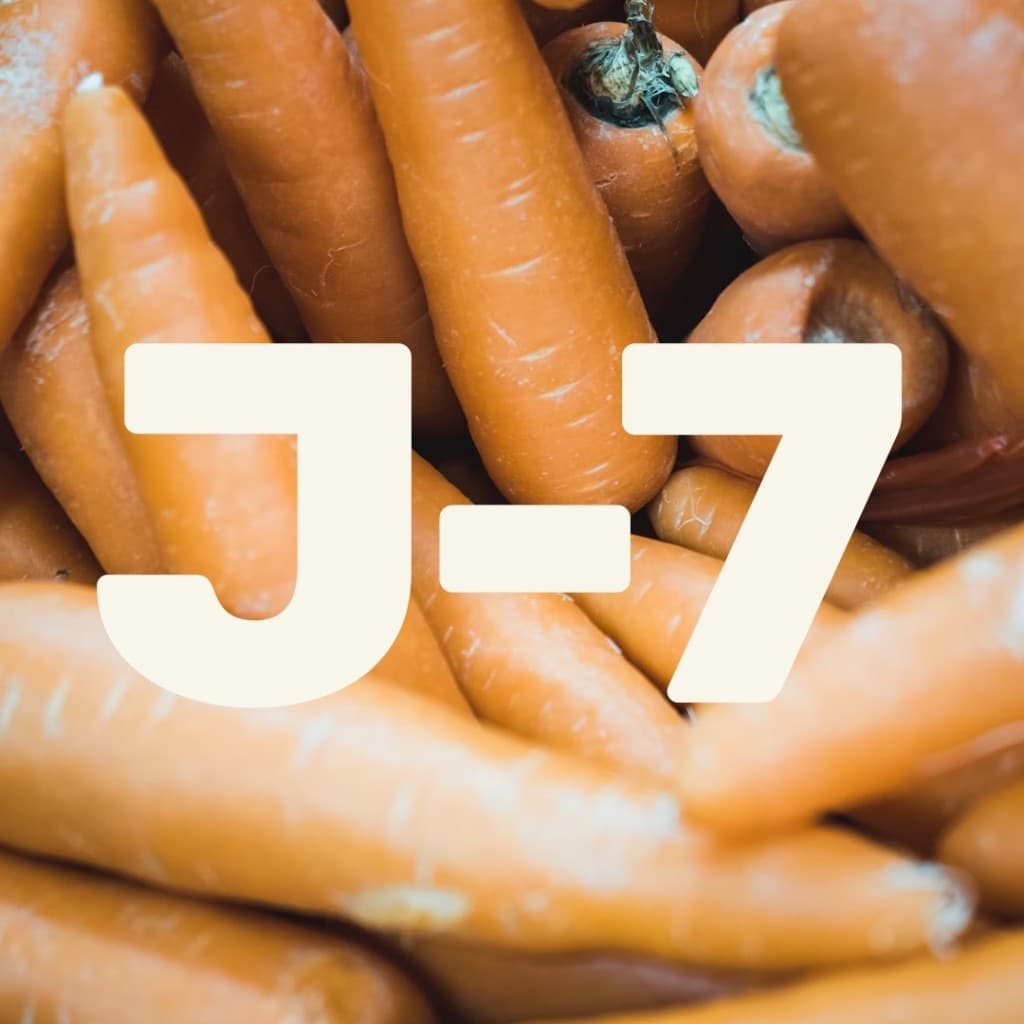 Visuel BLED shop J-7 sur carottes