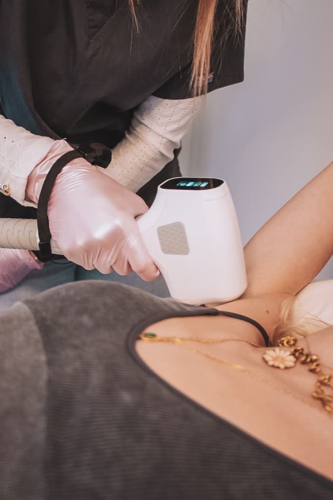Soin laser en institut